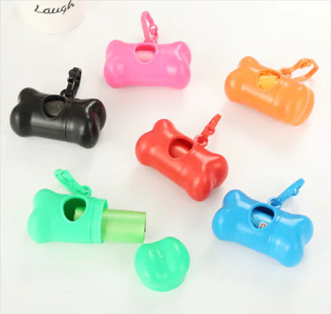 Bone-Shaped Pet Waste Bag Dispenser Dog - VMX PETS - VMX PETS