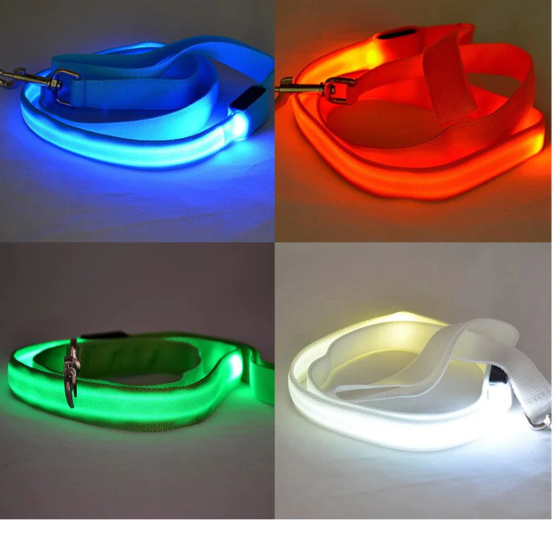 Reflective LED Dog Leash - VMX PETS - VMX PETS