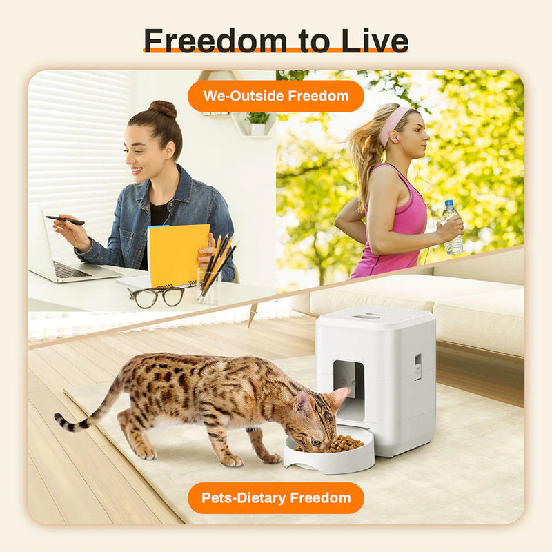 Smart WiFi Pet Feeder (2L) - VMX PETS - VMX PETS