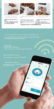 6L Smart Automatic Pet Feeder with Remote WiFi Control - VMX PETS - VMX PETS