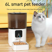 6L Smart Automatic Pet Feeder with Remote WiFi Control - VMX PETS - VMX PETS