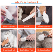 Pet Grooming Pro: All-in-One Suction and Scissors Machine for Effortless Fur Care - VMX PETS - VMX PETS