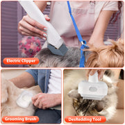 Pet Grooming Pro: All-in-One Suction and Scissors Machine for Effortless Fur Care - VMX PETS - VMX PETS