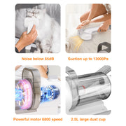 Pet Grooming Pro: All-in-One Suction and Scissors Machine for Effortless Fur Care - VMX PETS - VMX PETS