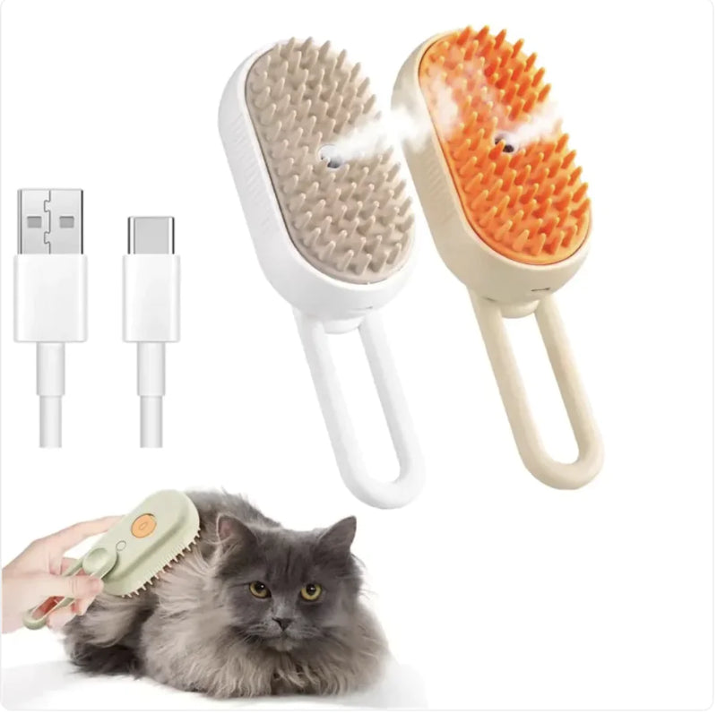 3-in-1 Steam Pet Brush - VMX PETS