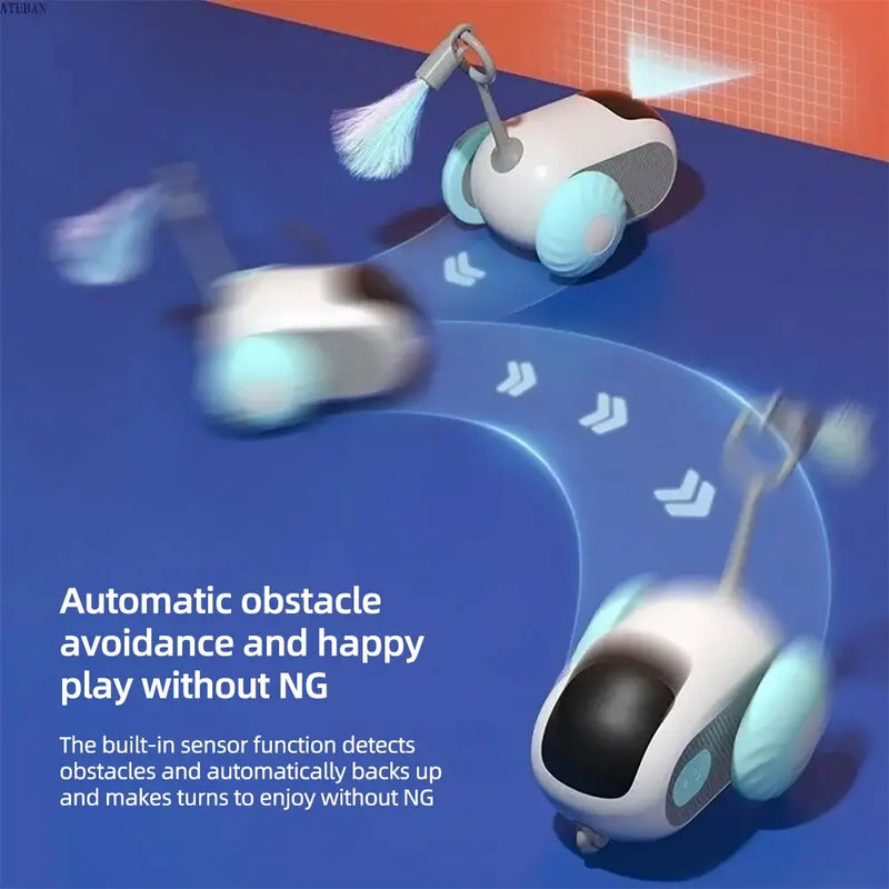 Smart Cat Toy Automatic Remote Controlled Car Interactive Pet Supplies - VMX PETS - VMX PETS