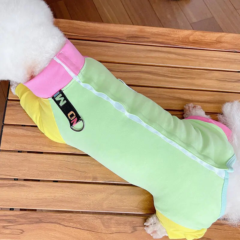 Pet Dog Jumpsuit Thin Pure Cotton Puppy Clothes - VMX PETS - VMX PETS