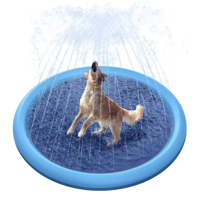 Summer Splash Pet Sprinkler Pad: Inflatable Cooling Mat - VMX PETS - VMX PETS