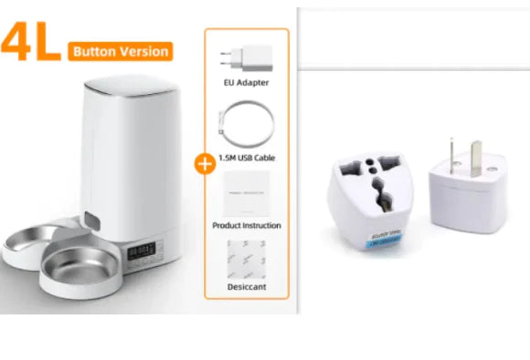 4L Automatic Pet Feeder Cat Food Dispenser - VMX PETS - VMX PETS