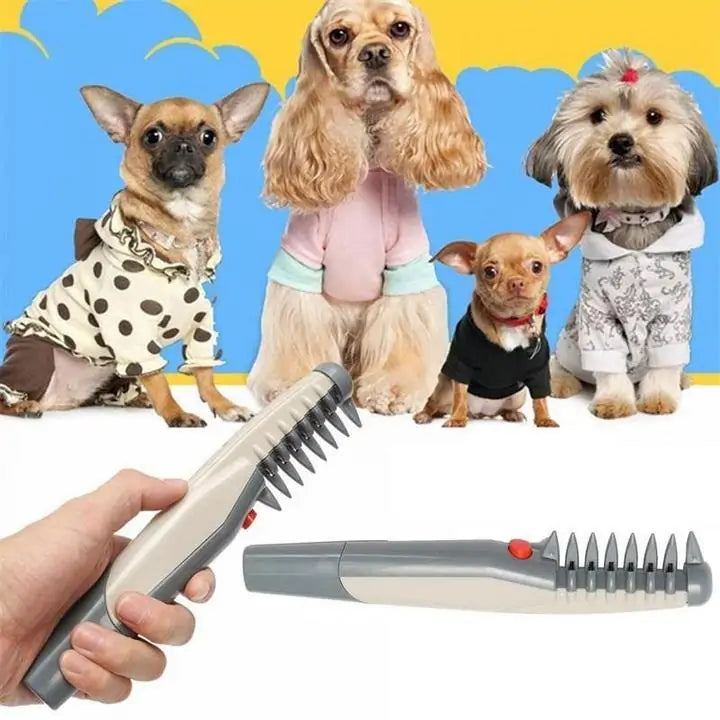 Electric Pet Grooming Brush - VMX PETS - VMX PETS